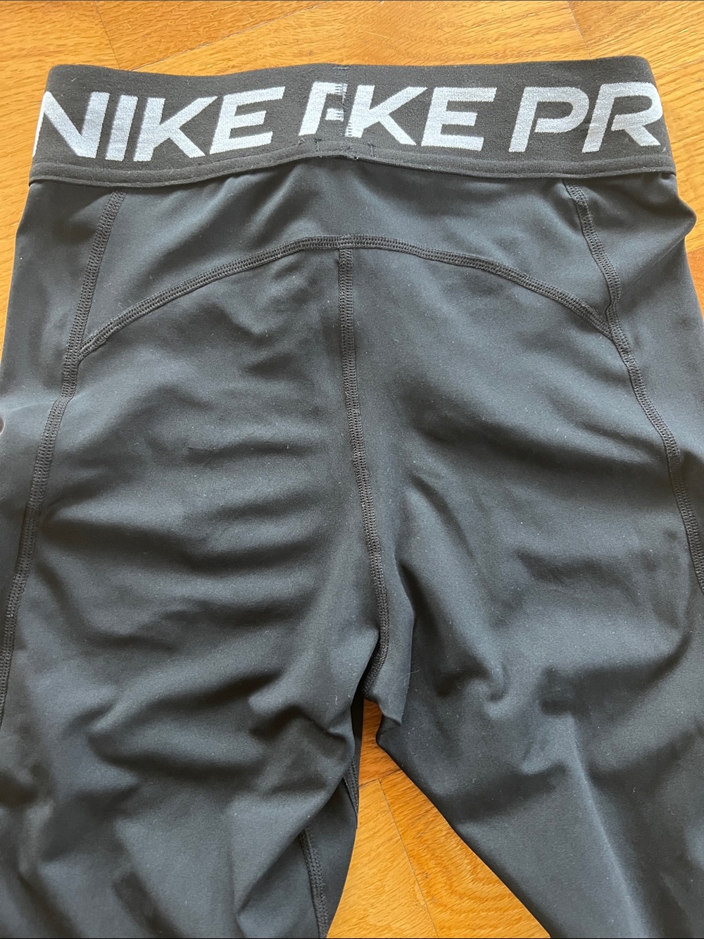 Nike Pro Black Leggings Tights with Light Swoosh Size XS - Picture 12 of 12